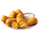 6 Pcs Breaded Jalapeno Poppers 