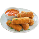 6 Pcs Crispy Breaded Mozzarella 