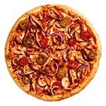 Chicken Tandoori Pizza 